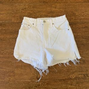Abercrombie and Fitch High Waisted Mom Shorts